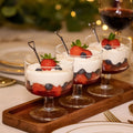 Mini Glass Trifle Bowl Set (4 Pcs) | Full House Lebanon