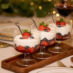 Mini Glass Trifle Bowl Set (4 Pcs) | Full House Lebanon