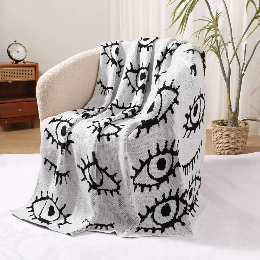 Cannon Evil Eye Throw Blanket | Full House Lebanon