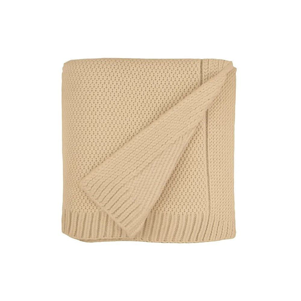 Cannon Knitted Throw Blanket - Olive Green | Full House Lebanon