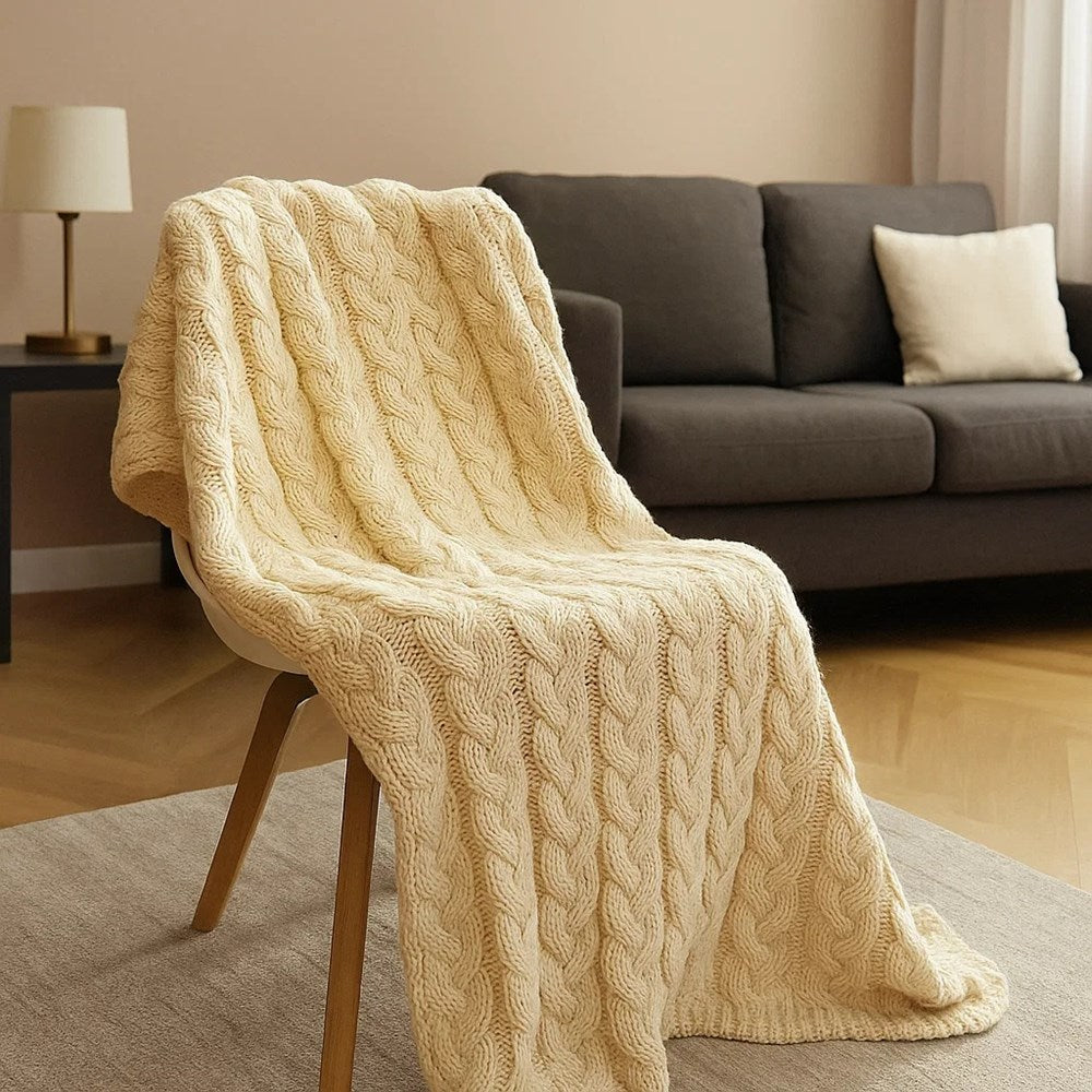 Cannon Knit Throw Blanket | Full House Lebanon