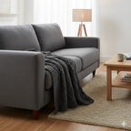 Cannon Knit Blanket - Light Brown | Full House Lebanon