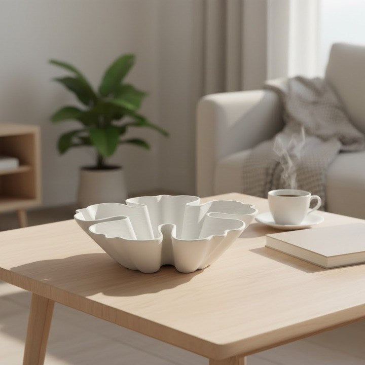 Flower-shaped Decorative Bowl | Full House Lebanon