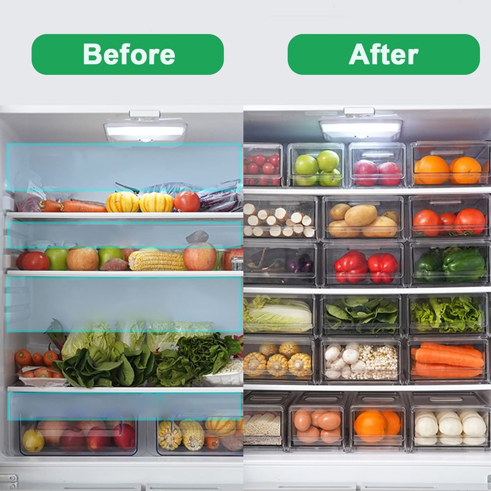 Pull-out Fridge Drawer  Organizer | Full House Lebanon
