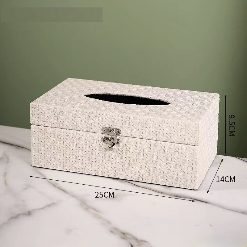 Textured Tissue Box Organizer | Full House Lebanon