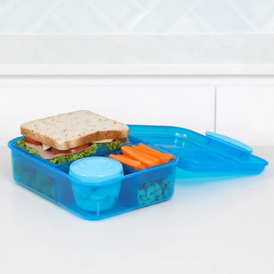 Bento Lunch Box with Yogurt Pot - Fuschia | Full House Lebanon