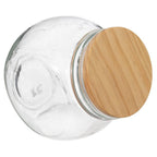 Sealed Glass Jar with Bamboo Lid - X-Large | Full House Lebanon