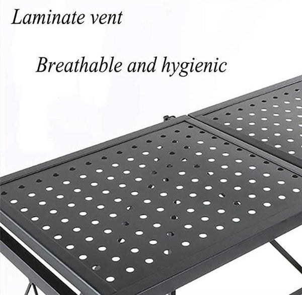 Foldable Multi-purpose Metal Shelving Units with Wheels | Full House Lebanon
