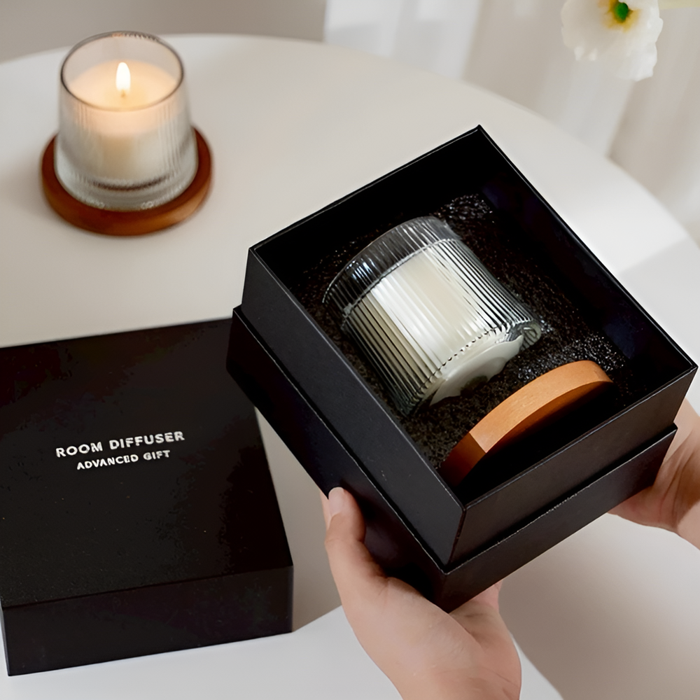 Rotating Cup Scented Candle - Peach | Full House Lebanon