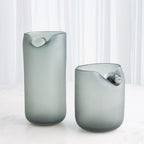 Modern Frosted Glass Vase | Full House Lebanon