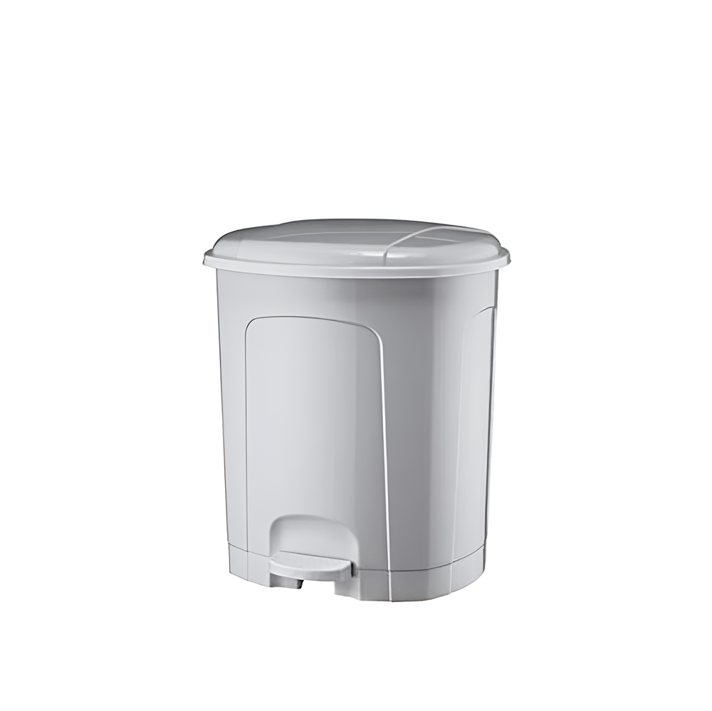 Lotus Pedal Trash Can - 50 L, Grey | Full House Lebanon