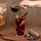 Ribbed Glass Cup Set (4 Pcs) | Full House Lebanon