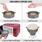 Silicone Popcorn Maker - Red | Full House Lebanon