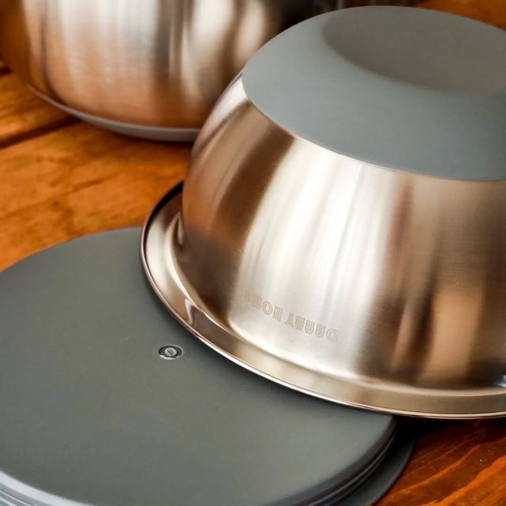 Stainless Steel Mixing Bowl Set (4 Pcs) | Full House Lebanon