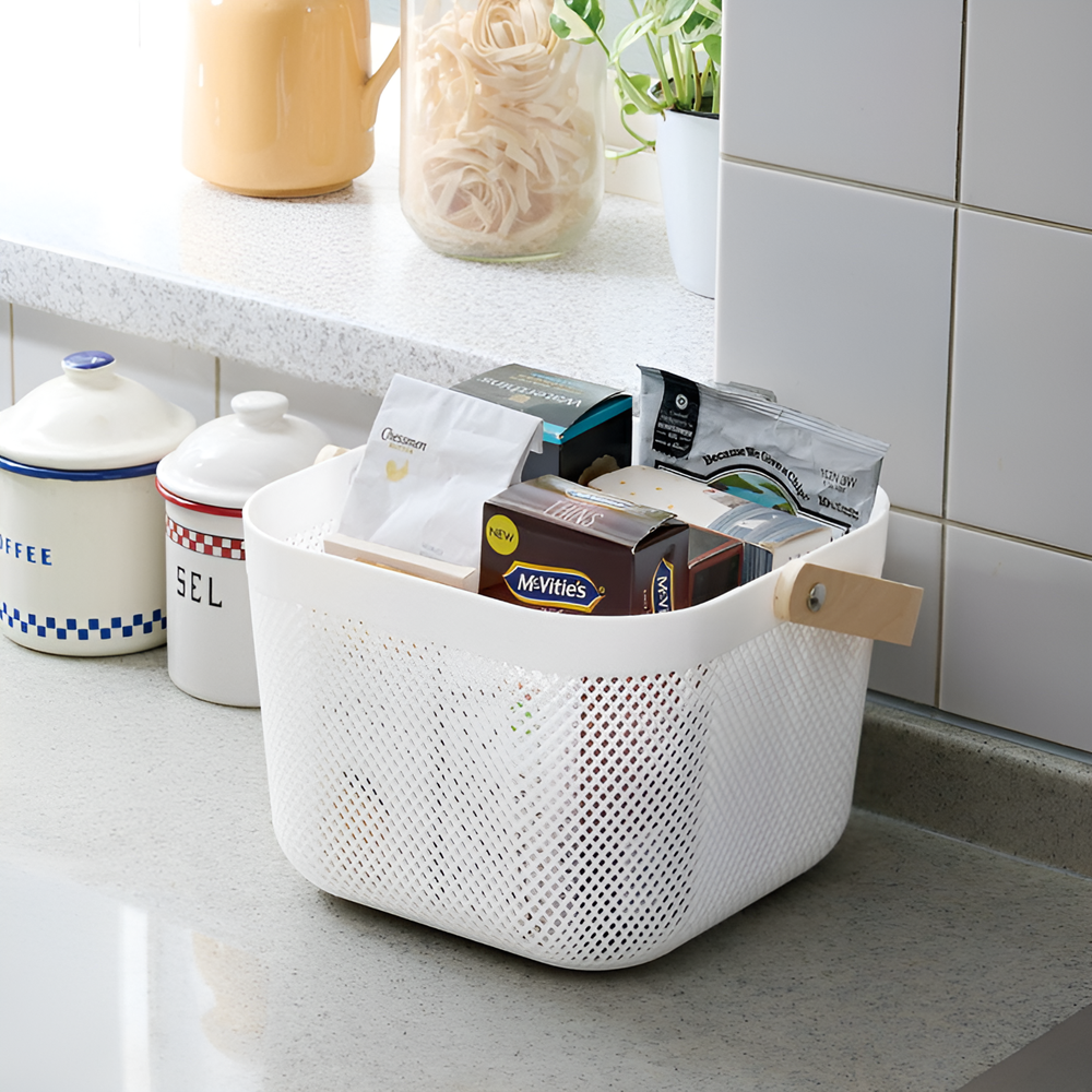 Multipurpose Square Plastic Basket | Full House Lebanon