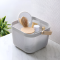 Multipurpose Square Plastic Basket - Black | Full House Lebanon