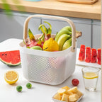 Multipurpose Square Plastic Basket - Grey | Full House Lebanon