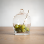 Glass Olive Jar | Full House Lebanon