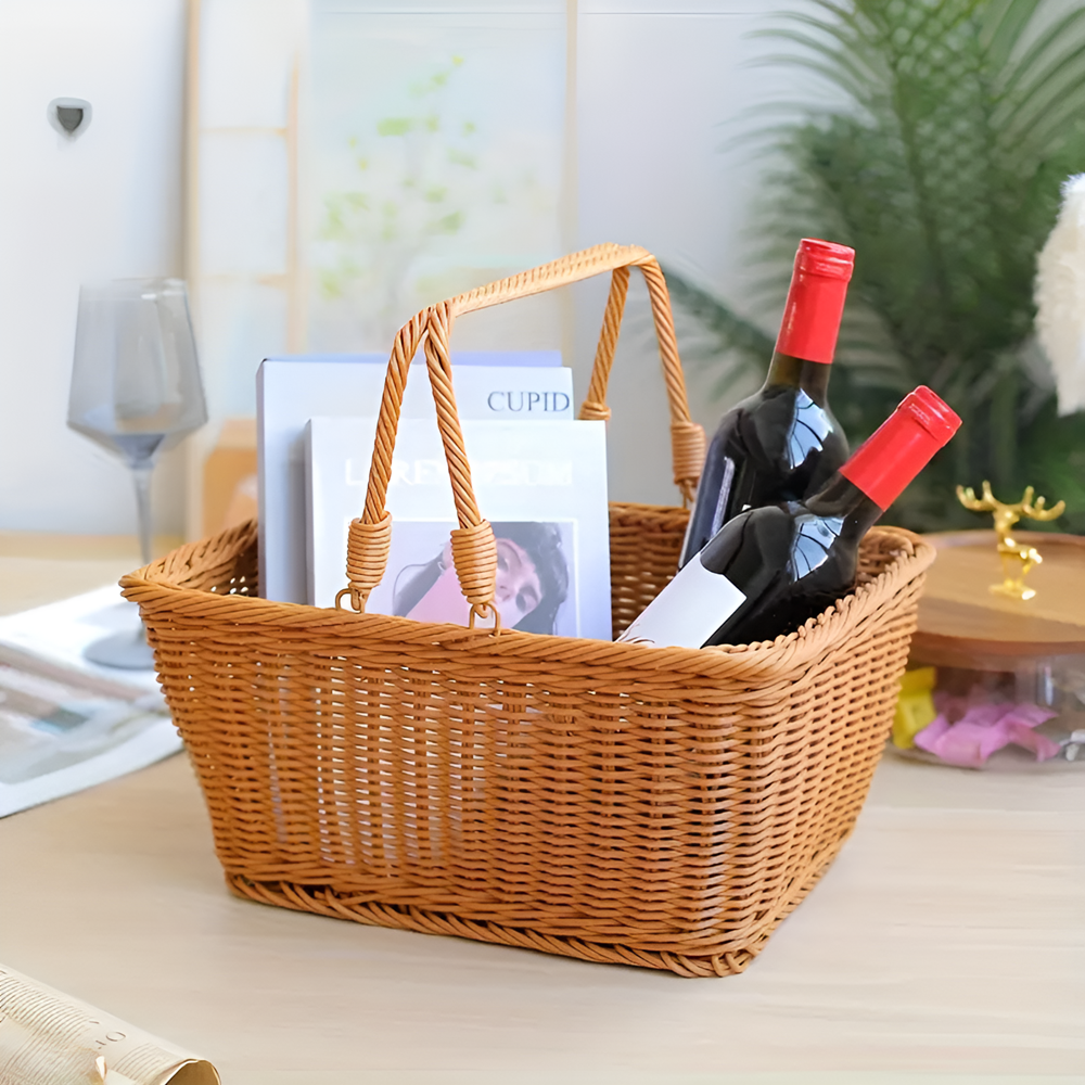 Picnic Basket with Handles Set (2 Pcs) | Full House Lebanon