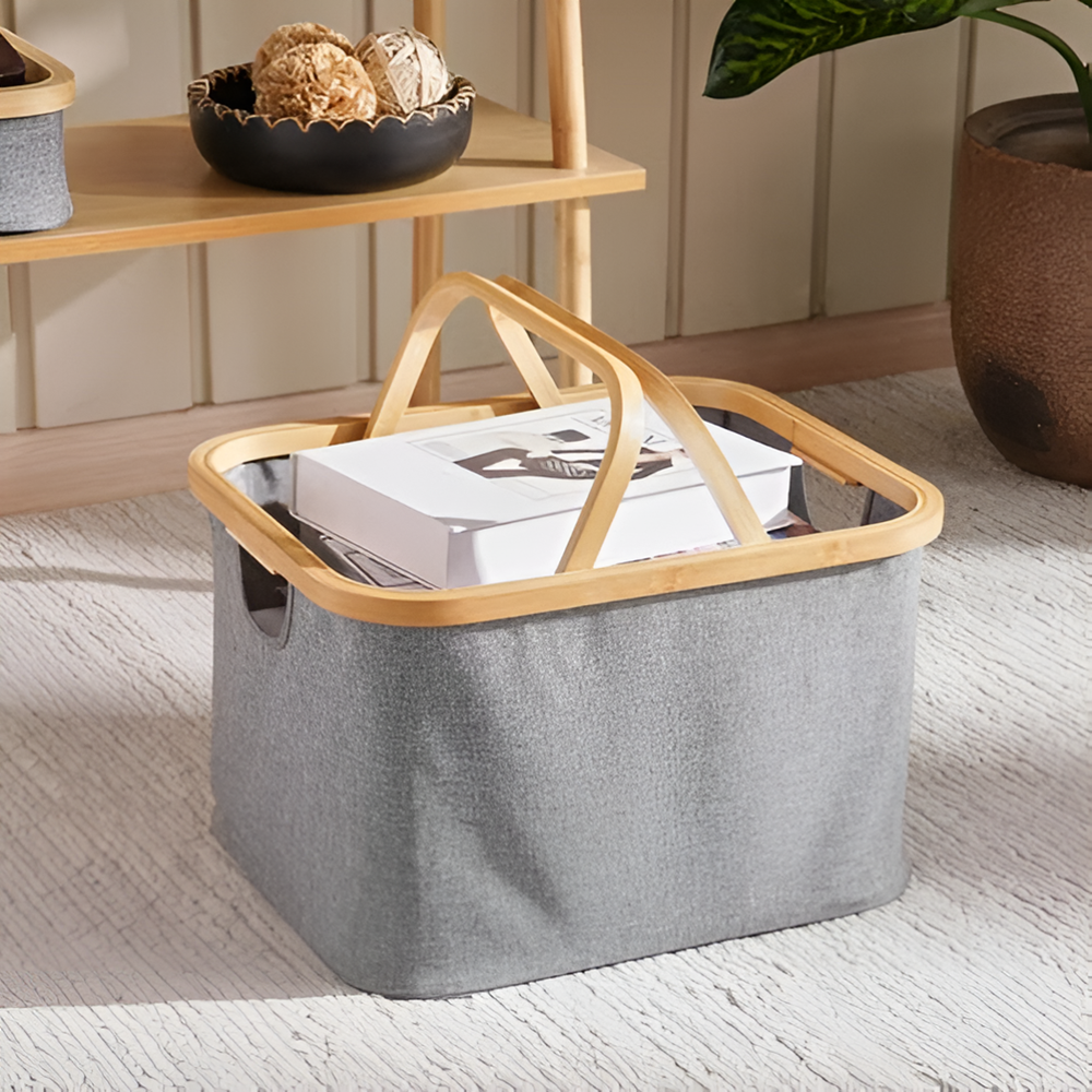 Fabric Laundry Basket with Handles | Full House Lebanon