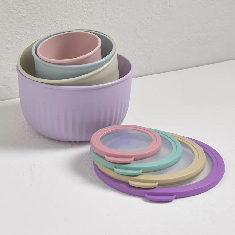 Vintage-style Nesting Food Container Set (4 Pcs) | Full House Lebanon