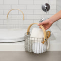 Round Metal Wire Basket - Black | Full House Lebanon