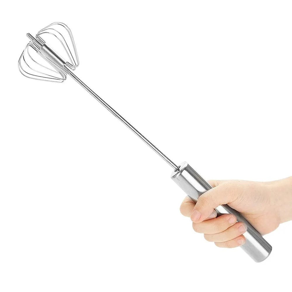 Stainless Steel Semi-automatic Egg Whisk | Full House Lebanon