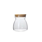 Airtight Glass Jar with Bamboo Lid | Full House Lebanon