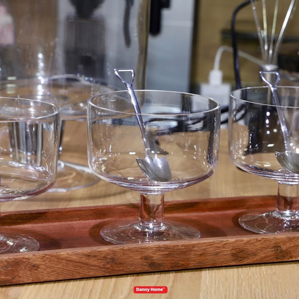 Mini Glass Trifle Bowl Set (4 Pcs) | Full House Lebanon