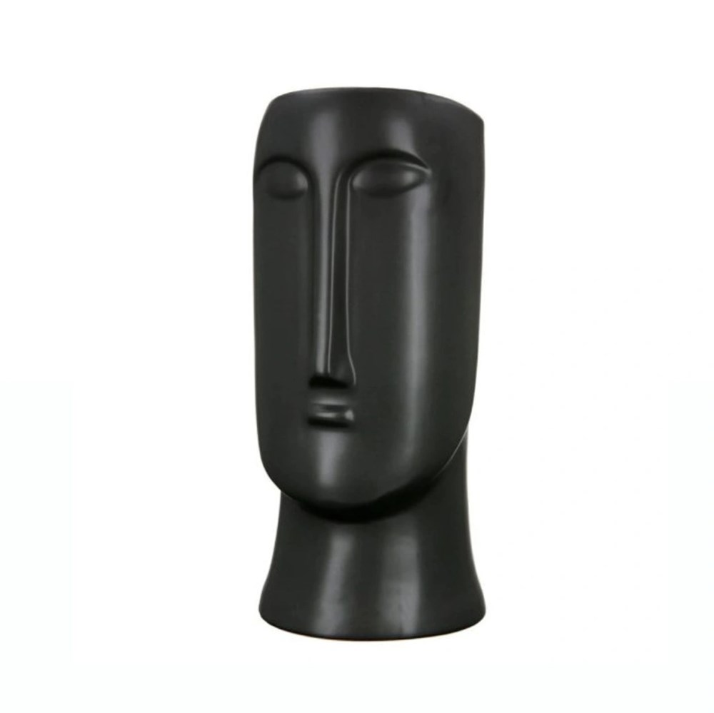 Long Face Ceramic Flower Vase | Full House Lebanon