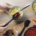 Silicone Black Utensils - Spatula | Full House Lebanon