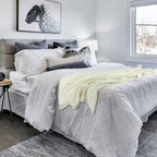 Cannon Knitted Throw Blanket - Beige | Full House Lebanon