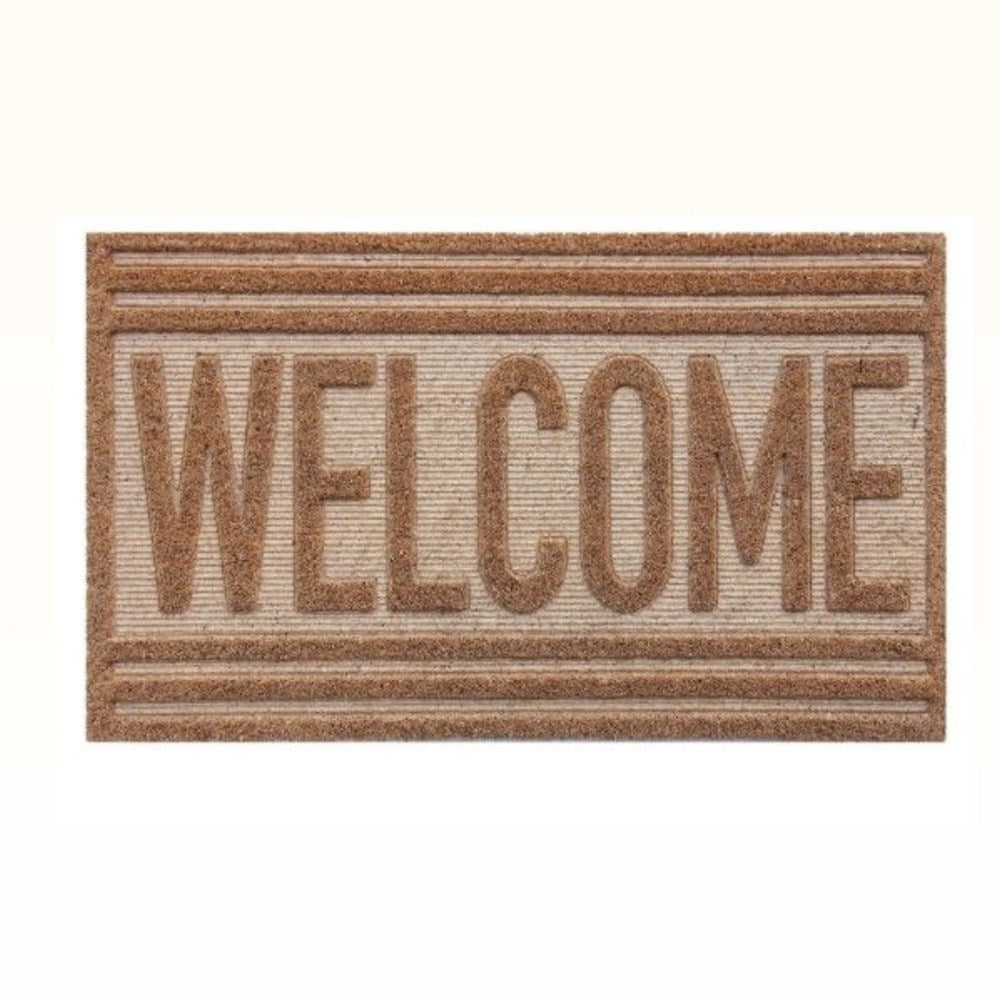 Coir Door Mat - happy place | Full House Lebanon