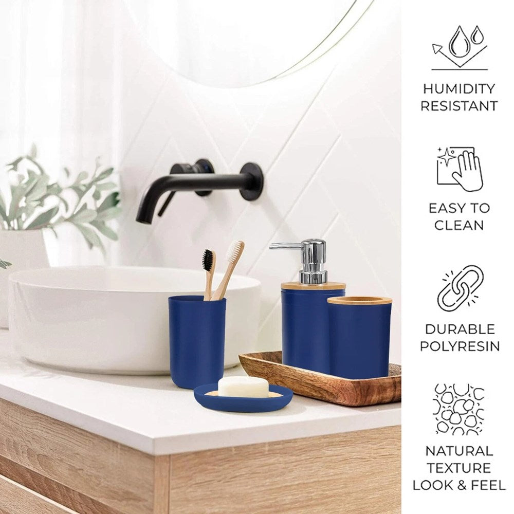 Bathroom Accessories Set (6 Pcs) - Mint | Full House Lebanon