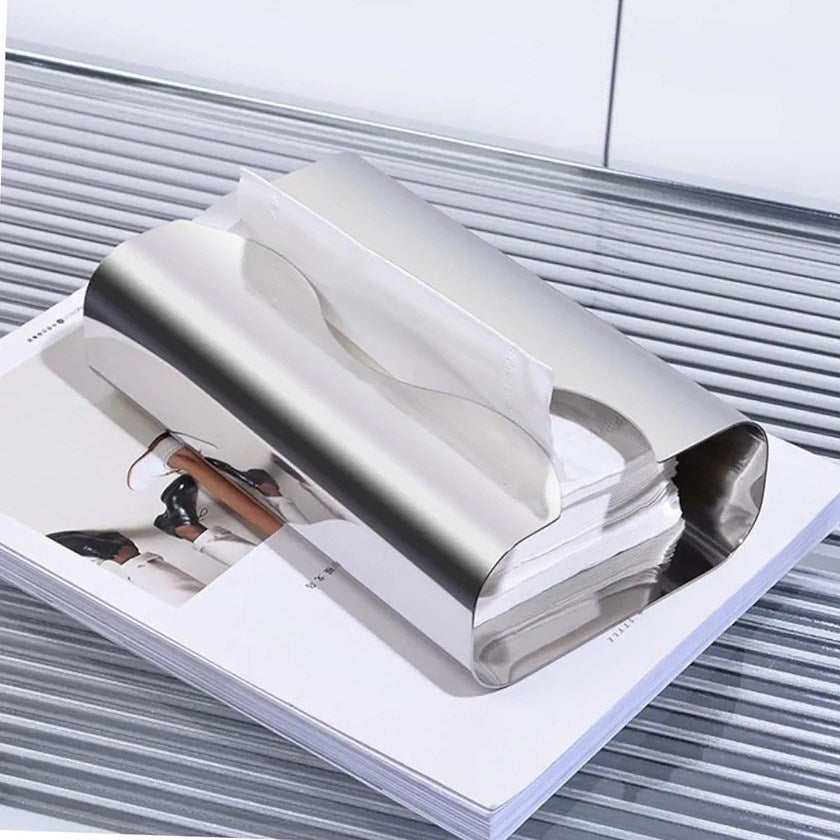 Stainless Steel Tissue Box | Full House Lebanon