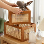 Multifunctional Rattan Woven Storage Box Set (2 Pcs) | Full House Lebanon