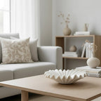 White Ruffled Decorative Bowl | Full House Lebanon