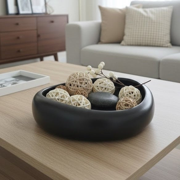 Irregularly Shaped Ceramic Bowl - White | Full House Lebanon