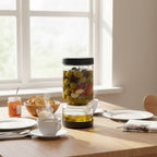 Dosthoff Olive & Pickles Glass Jar - Black | Full House Lebanon