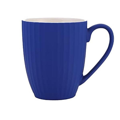Ribbed Ceramic Mug