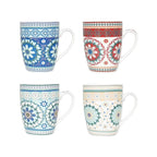 Mediterranean Mosaic Porcelain Mug | Full House Lebanon
