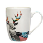 Animal Printed Porcelain Mug