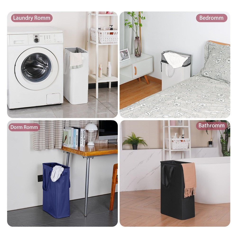 Slim Large Collapsible Laundry Basket | Full House Lebanon