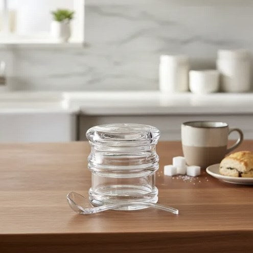 Acrylic Condiment Container with Spoon | Full House Lebanon