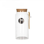 Glass Jar with Cork Lid & Spoon