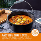 Pre-Seasoned Cast Iron Dutch Oven | Full House Lebanon