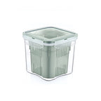 Airtight Olive Storage Container with a Strainer