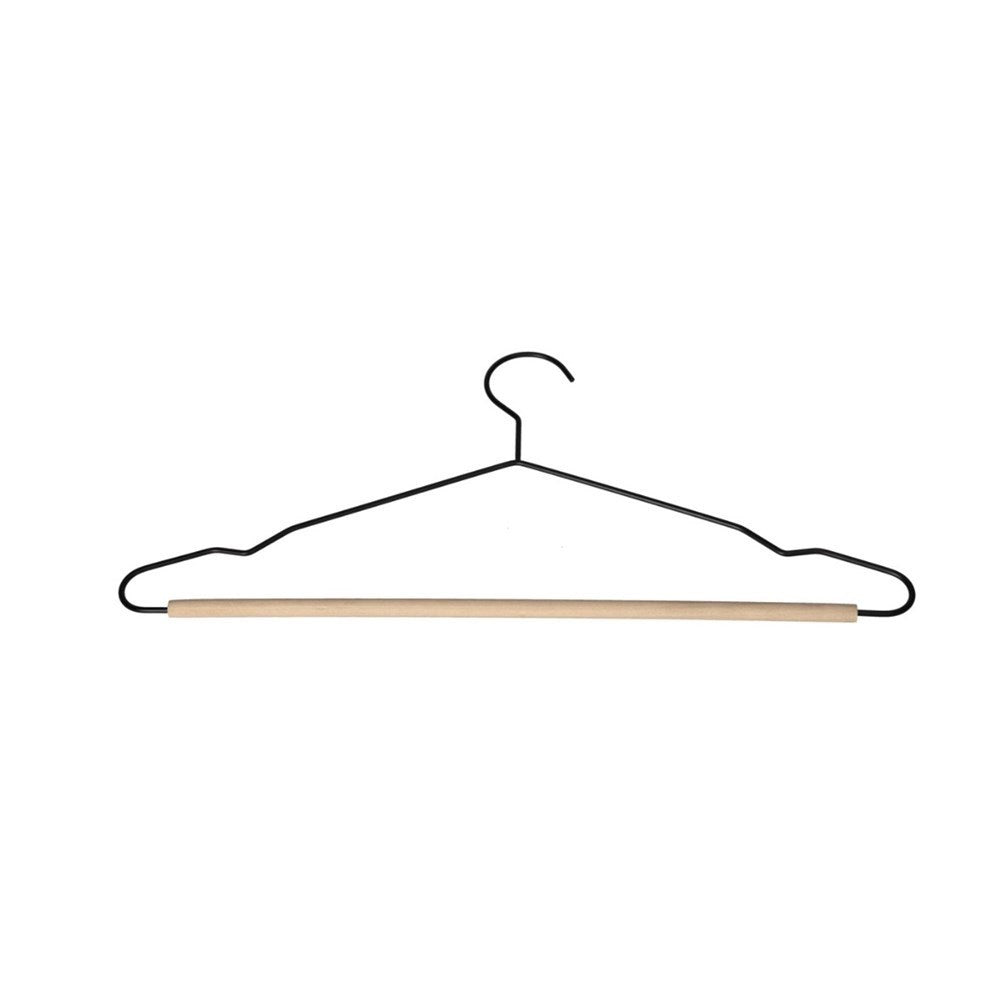 Metal & Wood Hanger Set (10 Pcs)