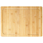 Bamboo Chopping Board with Rising Edge