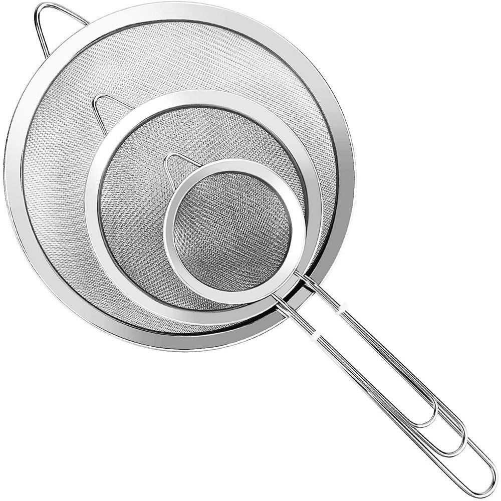 Stainless Steel Strainer Set (3 Pcs) | Full House Lebanon
